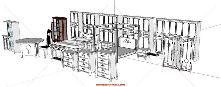 各类家具模型大全