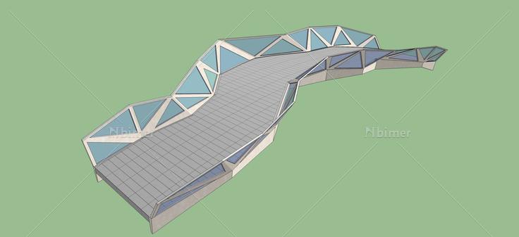 异形桥(45712)su模型下载