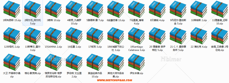 世界建筑大师SU模型最后放送