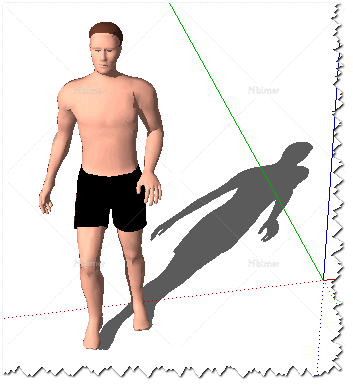 重磅炸弹 第二辑，SU专用低面3D人物集锦(户外泳