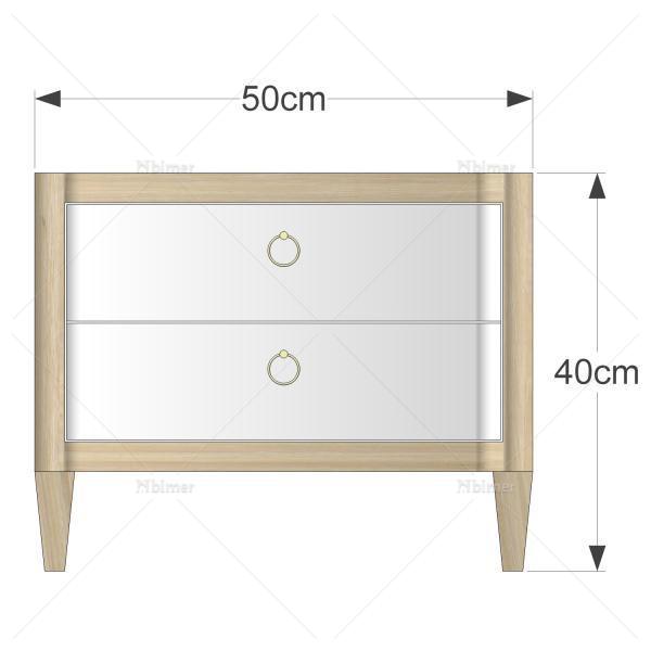 柜子-床头柜-Nightstand-064