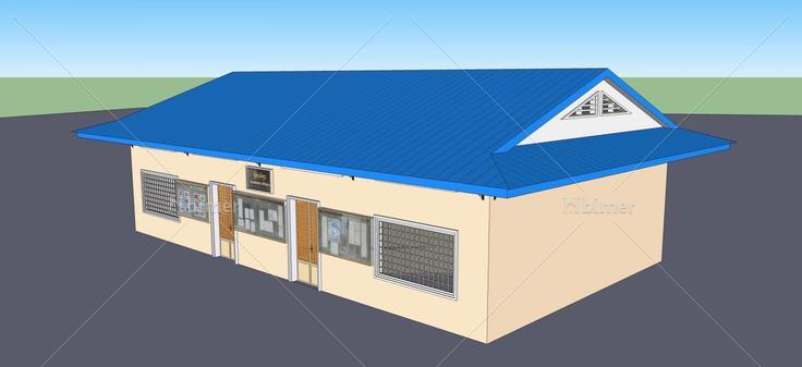 教务处办公楼(46936)su模型下载
