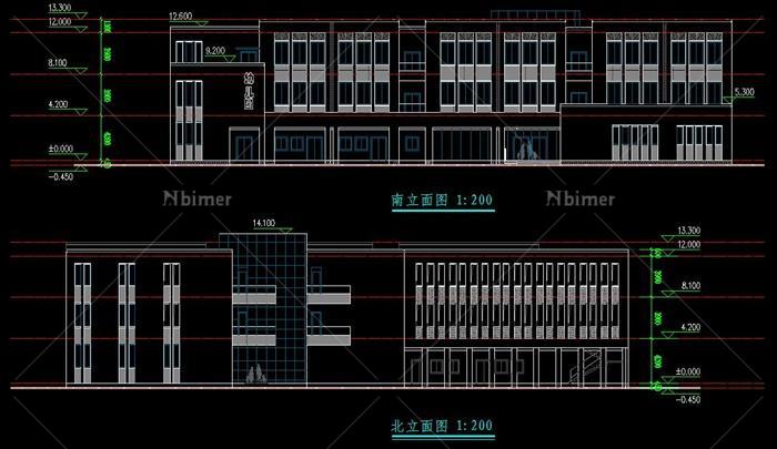 某六班古典幼儿园建筑设计方案（含max、cad、效