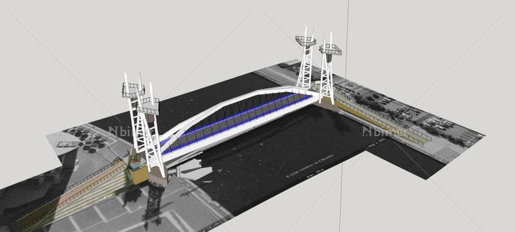 大桥(77890)su模型下载
