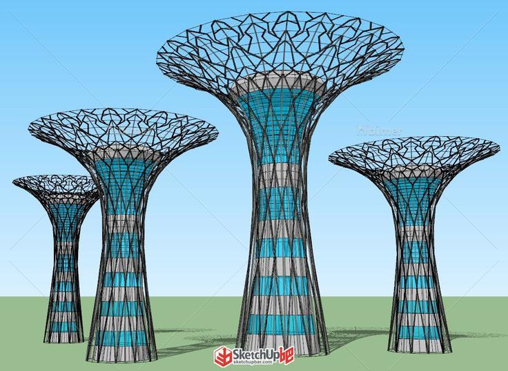 精心收藏的景观小品模型 望大家能给毕设苦逼个红