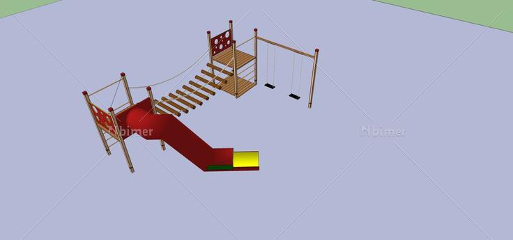 儿童游乐设施(69711)su模型下载