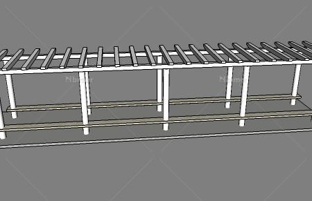 凉亭10-SketchUp模型组件