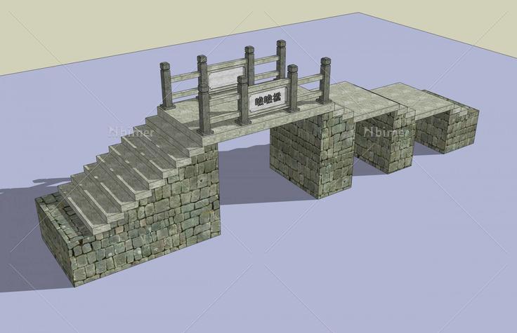 石桥(44798)su模型下载