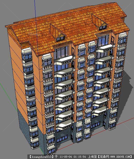 住宅sketchup模型