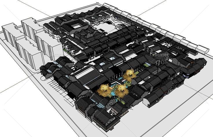 某酒店建筑模型