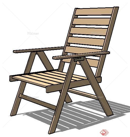 园林景观之坐凳设计该方案su模型1