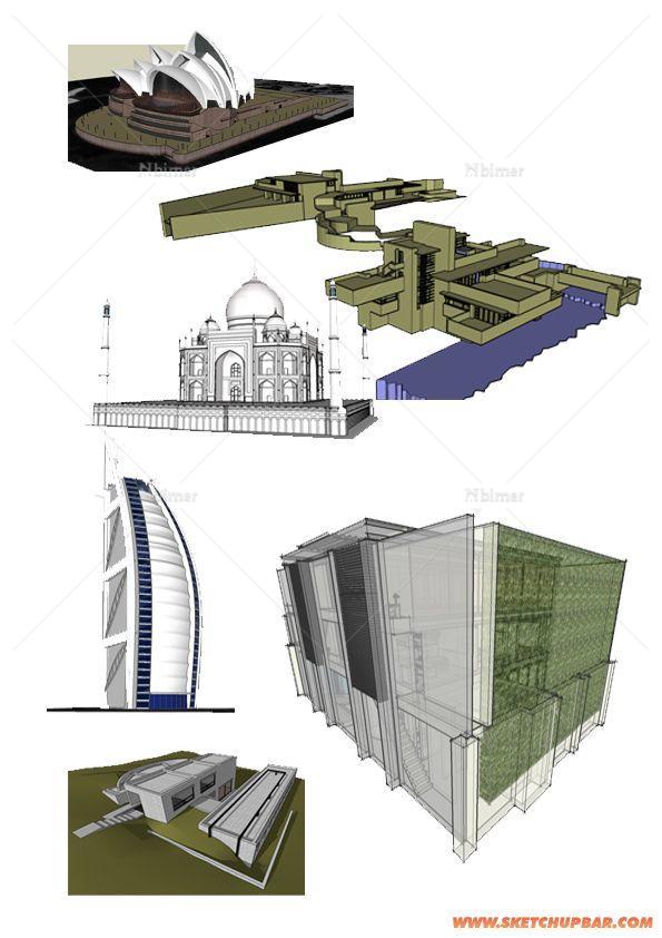 世界著名建筑模型