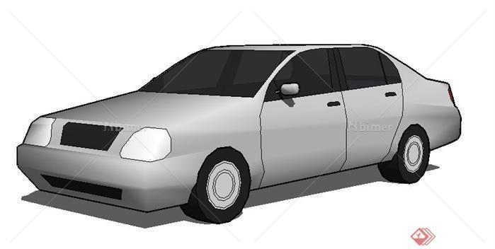 一个汽车SU模型素材（2）