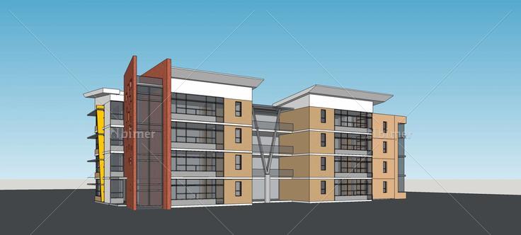 教学楼(78295)su模型下载