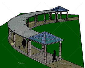 亭子合集提供SketchUp模型下载分享带截图预览