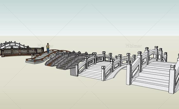 各种桥su模型集合(135210)su模型下载