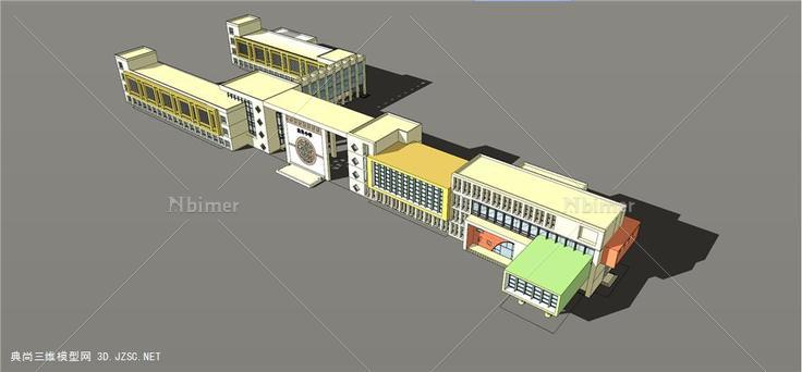 天大设计总院——古井小学设计 最后模型2