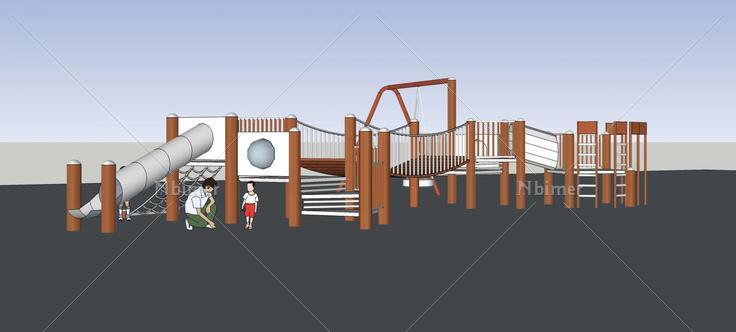 儿童游乐设施(81384)su模型下载