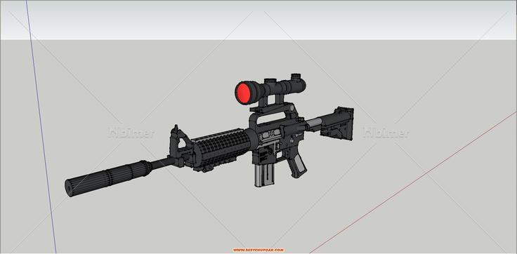 sniper rifle&machine guns