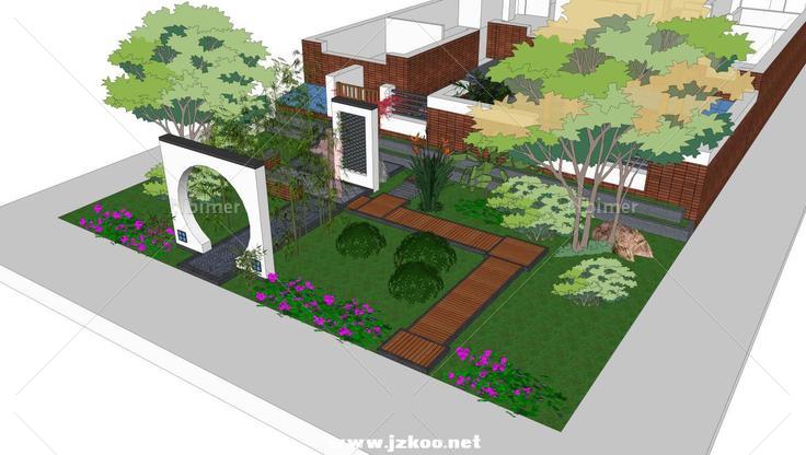 毕业设计景观庭院规划 景观 城市设计精品