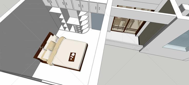 室内--家装(78576)su模型下载