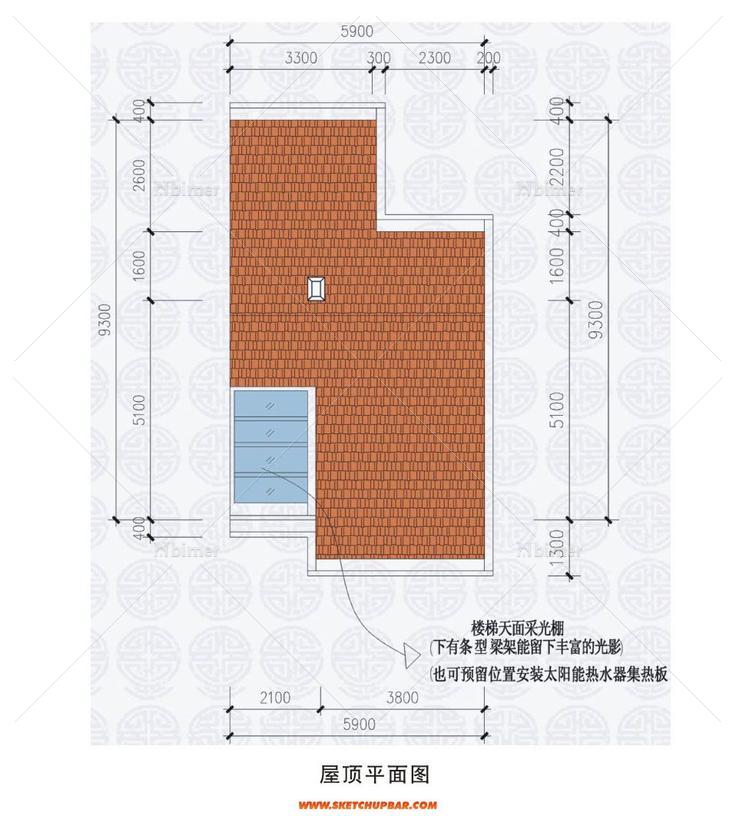 岭南新农村一层半城郊村方案四