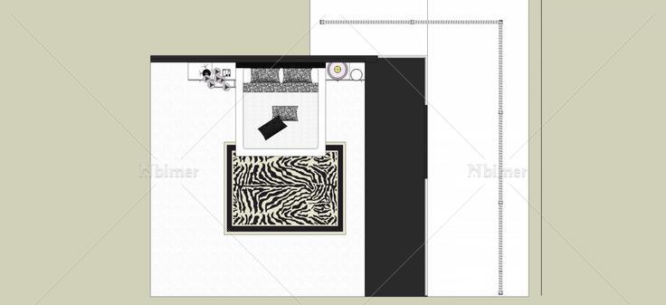 家装卧室(53579)su模型下载