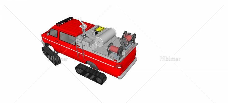 消防车(80312)su模型下载