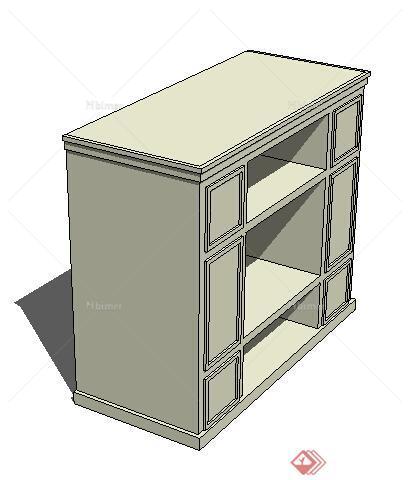 设计素材之家具 柜子设计素材su模型2