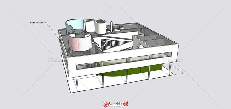 建筑大师作品-萨伏伊别墅