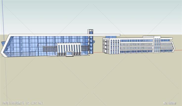 某办公楼方案模型办公楼