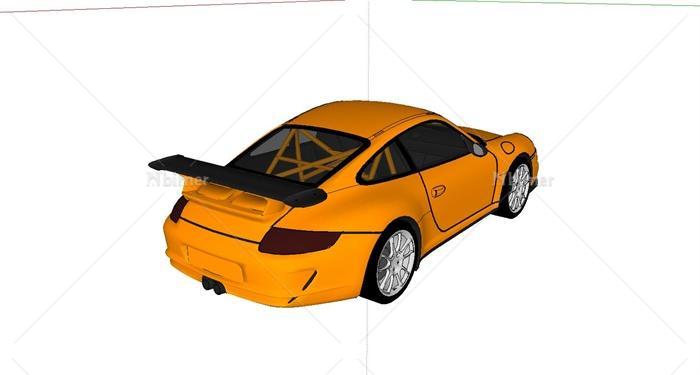 保时捷911GTR跑车设计su模型