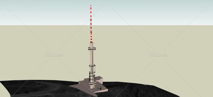 信号塔(60417)su模型下载