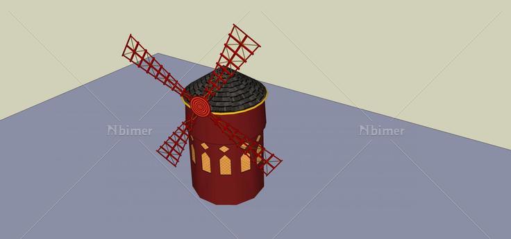风车小屋(72146)su模型下载