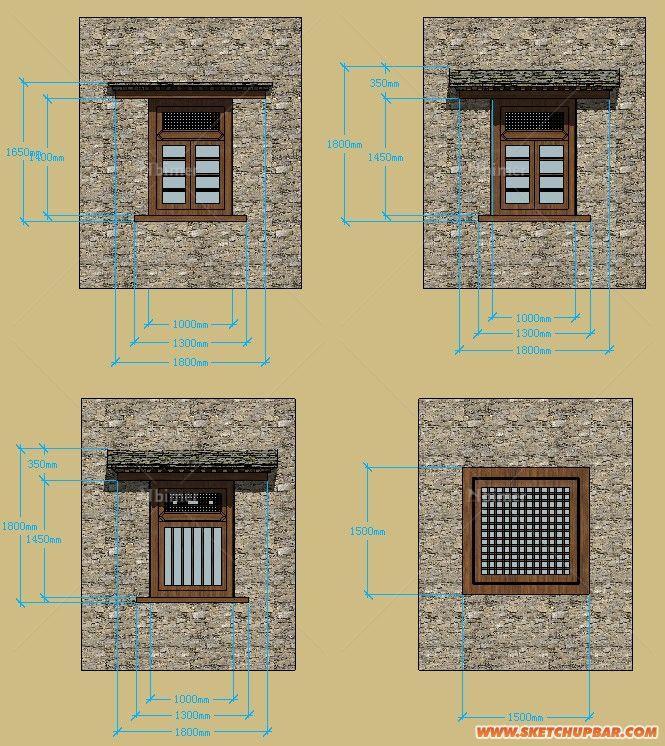 一套自己设计的羌族-窗