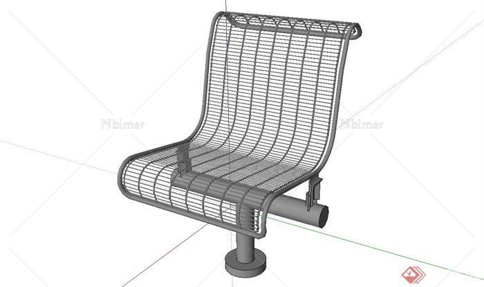 现代风格桌椅素材设计SU模型[原创]