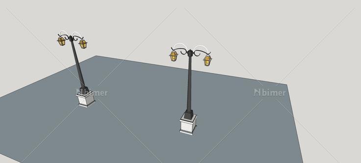 路灯(74823)su模型下载