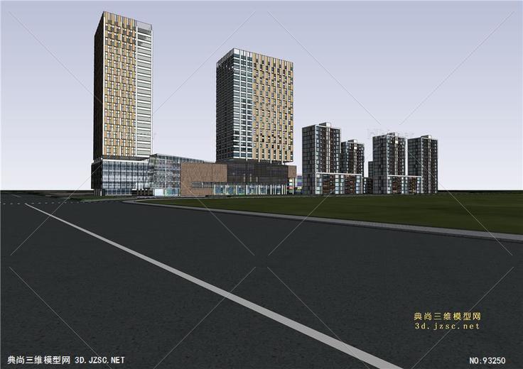 巴州香梨置业和合家园规划设计街景