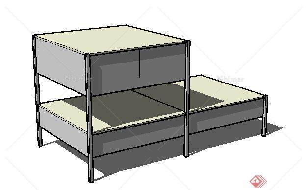 设计素材之家具 桌子设计方案su模型2