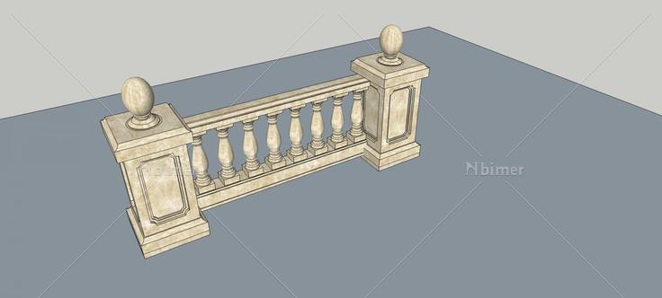 栏杆(81655)su模型下载