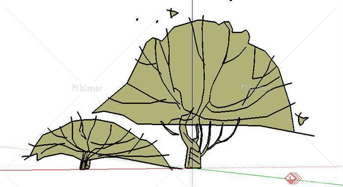 设计素材之景观植物灌木设计素材su模型