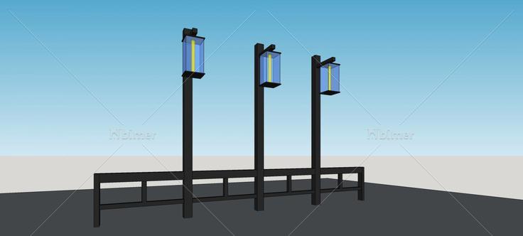路灯(75385)su模型下载