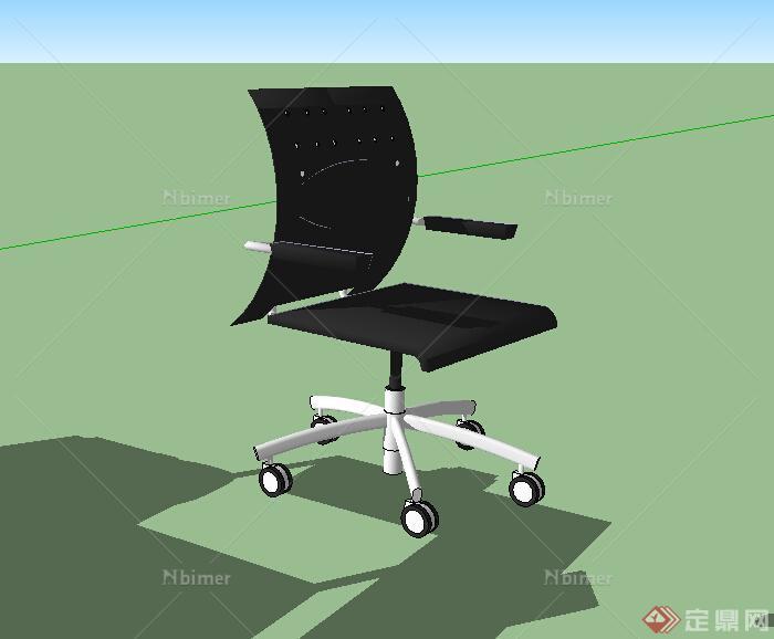 某办公室座椅设计SU模型