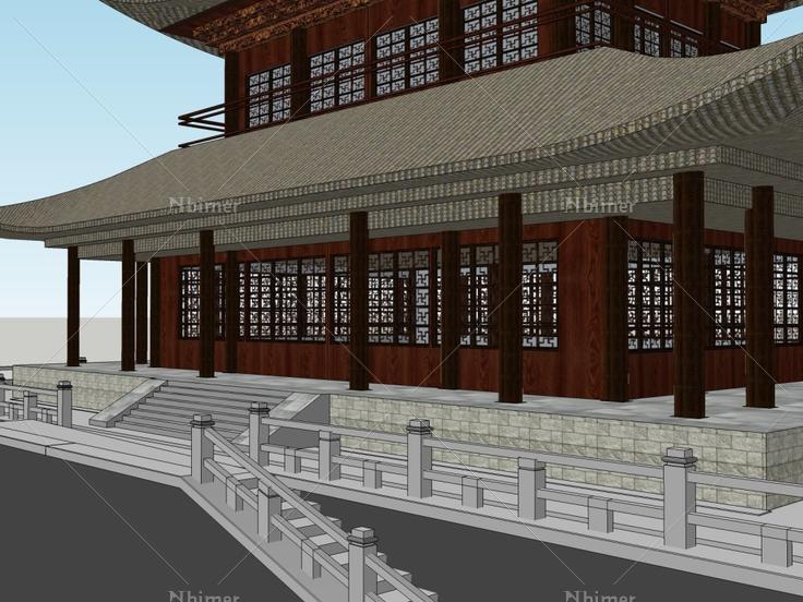 古典建筑，古典主义风格，2层