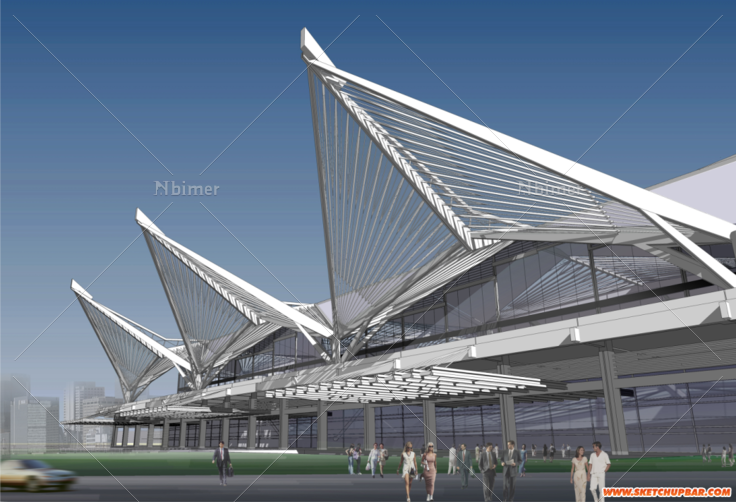 07年底一个大型公建投标——开放模型下载