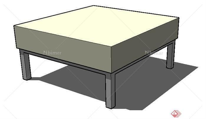 设计素材之家具 桌子设计方案su模型1