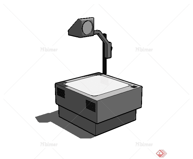 某SU模型投影仪、文件柜、影音设备素材[原创]