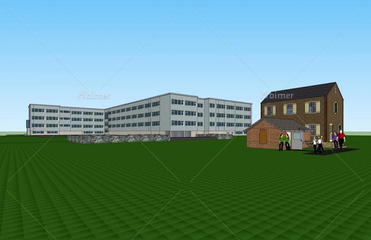 学校(38085)su模型下载