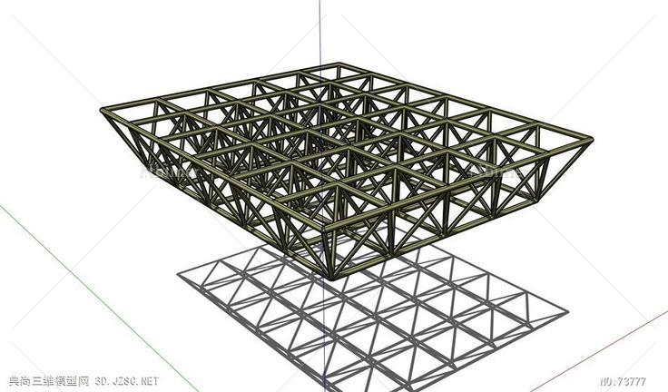 构架结构SpaceFrame01