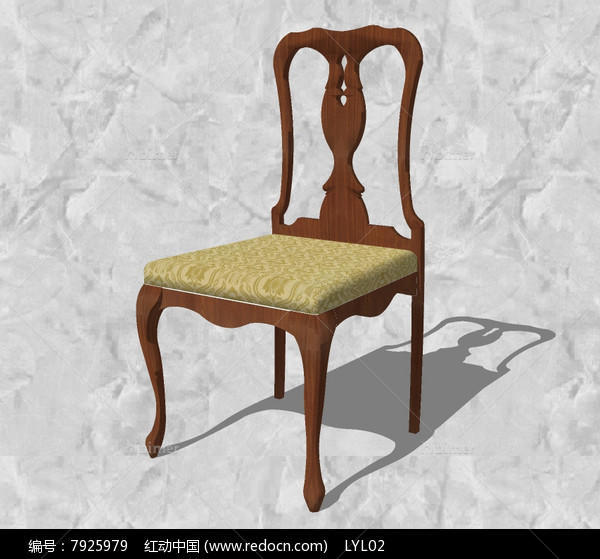 简单座椅SU模型